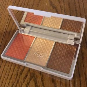 PUR brand - bronze and brighten palette